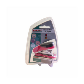 Image of Stapler Plastic Mini Pink + Staples (1000X26/6)