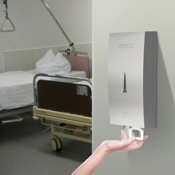 Parrot S/Steel Sanitizer Dispenser Wall Mounted 1000Ml Manual - image 04