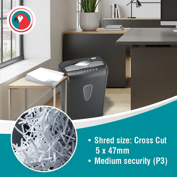 Parrot Shredder Paper 8 Sheet 5 X 47mm Cross Cut - image 06