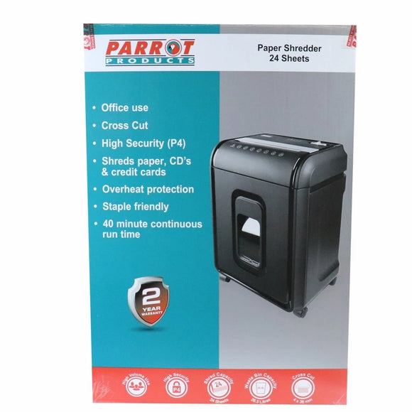 Parrot Shredder Paper 24 Sheet 4 X 38mm Cross Cut - image 09