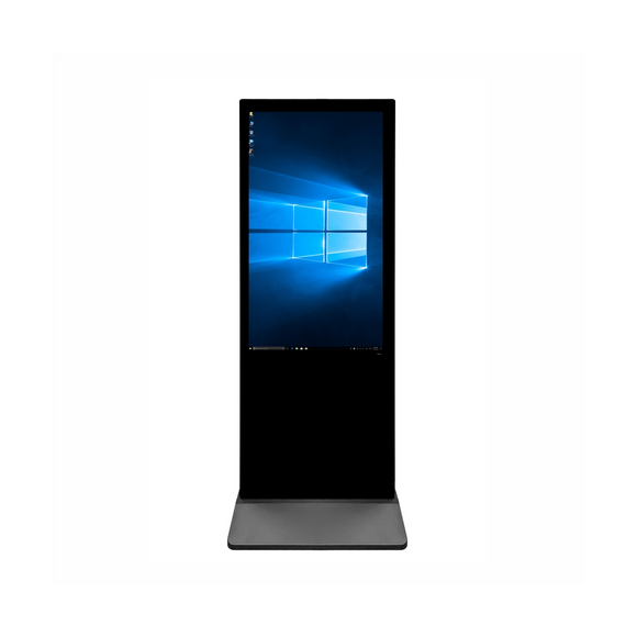 Image of Touch Led - 43" Touch Standing Kiosk (Black)