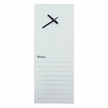 Parrot Clock Glass With Notes 210 X 580mm White - image 01