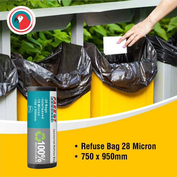 Parrot Refuse Bag 28 Micron 750X950mm. - image 05