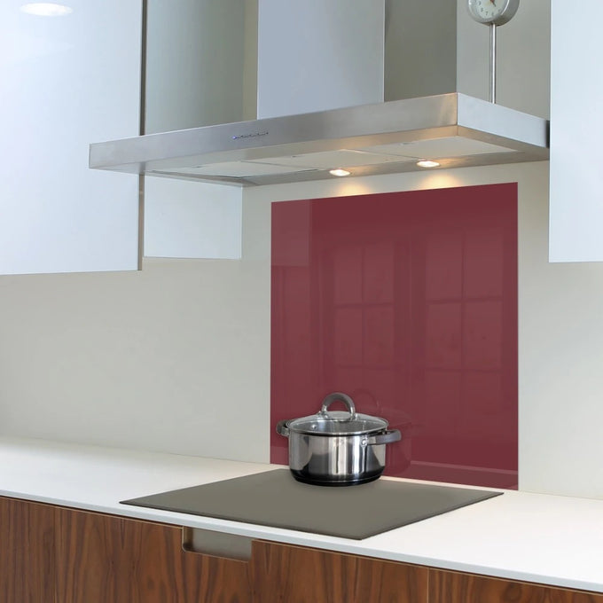 Parrot Decorative Glass Wall Tile 598mm X 650mm Purple Red - image 05