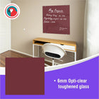 Parrot Decorative Glass Wall Tile 598mm X 650mm Purple Red - image 07