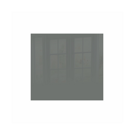 Image of Decorative Glass Wall Tile 598Mm X 650Mm Mouse Grey