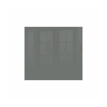 Image of Decorative Glass Wall Tile 598Mm X 650Mm Mouse Grey
