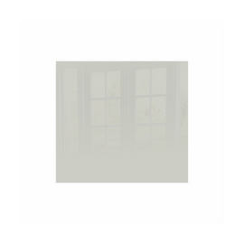 Image of Decorative Glass Wall Tile 598Mm X 650Mm Papyrus White