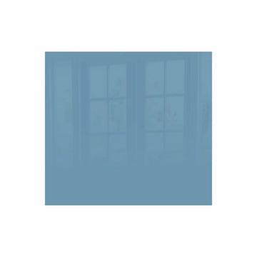 Parrot Decorative Glass Wall Tile 598mm X 650mm Pastel Blue - image 01