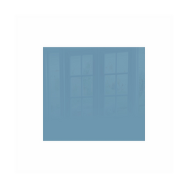 Image of Decorative Glass Wall Tile 598Mm X 650Mm Pastel Blue