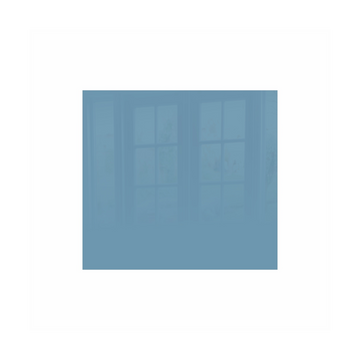 Image of Decorative Glass Wall Tile 598Mm X 650Mm Pastel Blue