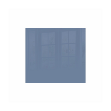 Image of Decorative Glass Wall Tile 598Mm X 650Mm Pigeon Blue