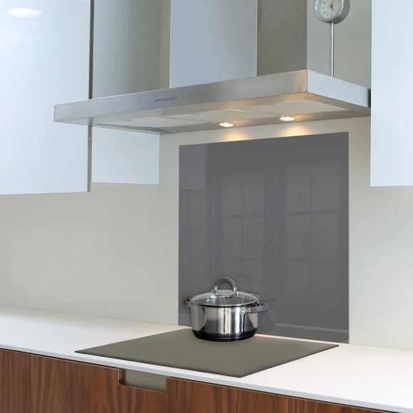 Parrot Decorative Glass Wall Tile 598mm X 650mm Gun Metal - image 02