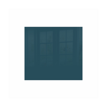 Image of Decorative Glass Wall Tile 598Mm X 650Mm Ocean Blue