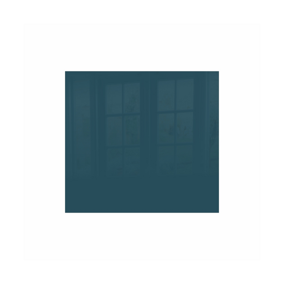 Image of Decorative Glass Wall Tile 598Mm X 650Mm Ocean Blue