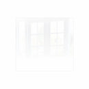 Parrot Decorative Glass Wall Tile 598mm X 650mm White Ral9010 - image 02