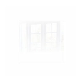 Image of Decorative Glass Wall Tile 598Mm X 650Mm White Ral9010