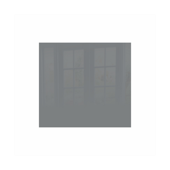 Image of Decorative Glass Wall Tile 598Mm X 650Mm Metallic Silver