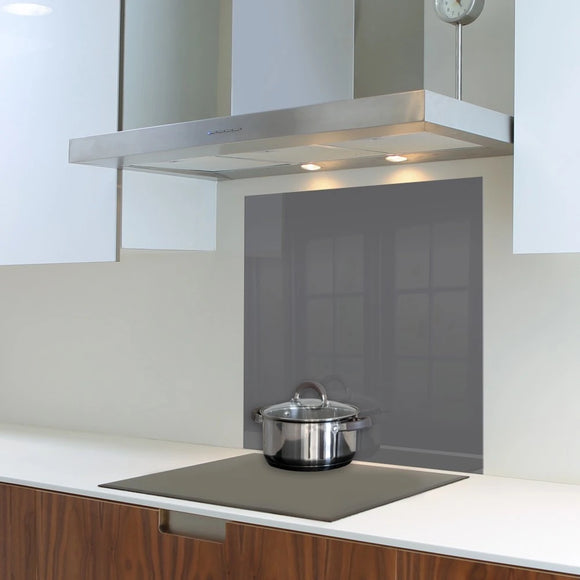 Parrot Decorative Glass Wall Tile 598mm X 650mm Met Gun Metal - image 01