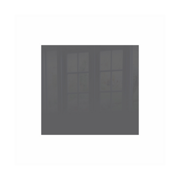 Image of Decorative Glass Wall Tile 598Mm X 650Mm Met Gun Metal