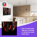 Parrot Decorative Glass Wall Tile 598mm X 650mm Chilli - image 08