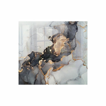 Parrot Decorative Glass Wall Tile 598mm X 650mm Ink Contrast - image 01