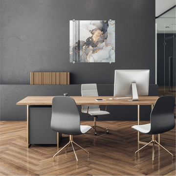Parrot Decorative Glass Wall Tile 598mm X 650mm Ink Contrast - image 02