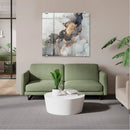 Parrot Decorative Glass Wall Tile 598mm X 650mm Ink Contrast - image 06