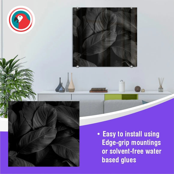 Parrot Decorative Glass Wall Tile 598mm X 650mm Feathers - image 05