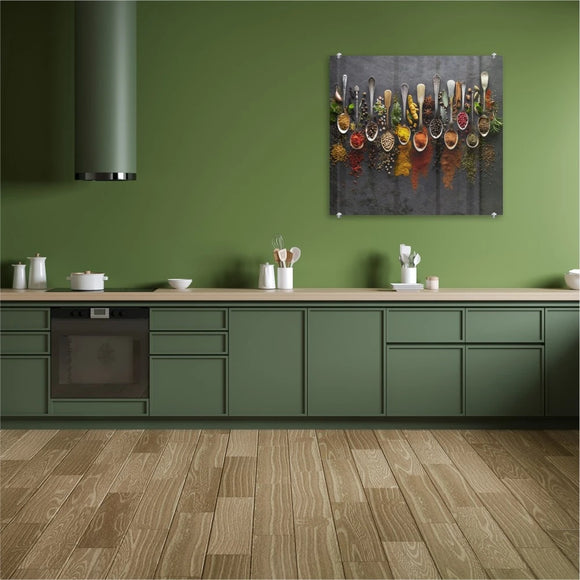 Parrot Decorative Glass Wall Tile 598mm X 650mm Spices - image 03