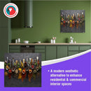 Parrot Decorative Glass Wall Tile 598mm X 650mm Spices - image 04