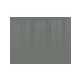 Image of Decorative Glass Wall Tile 898Mm X 700Mm Mouse Grey
