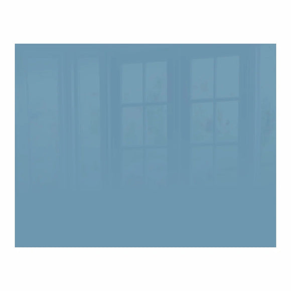 Parrot Decorative Glass Wall Tile 898mm X 700mm Pastel Blue - image 01