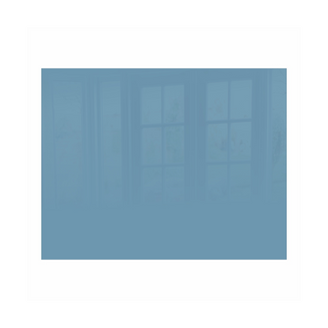 Image of Decorative Glass Wall Tile 898Mm X 700Mm Pastel Blue