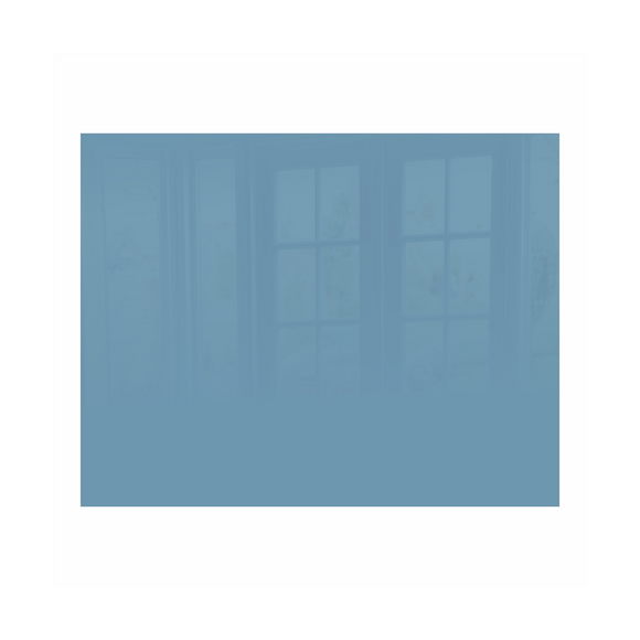 Image of Decorative Glass Wall Tile 898Mm X 700Mm Pastel Blue