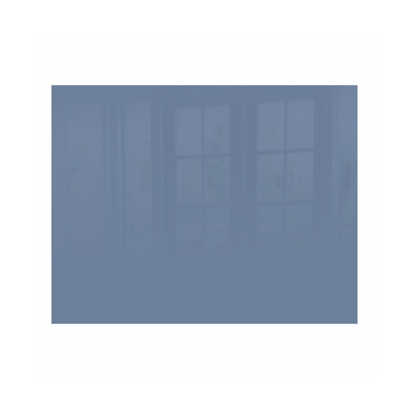 Image of Decorative Glass Wall Tile 898Mm X 700Mm Pigeon Blue