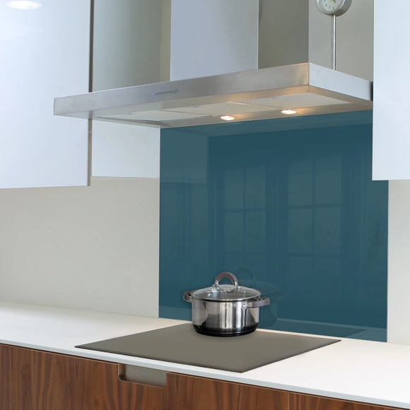 Parrot Decorative Glass Wall Tile 898mm X 700mm Ocean Blue - image 01