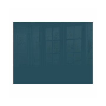 Image of Decorative Glass Wall Tile 898Mm X 700Mm Ocean Blue
