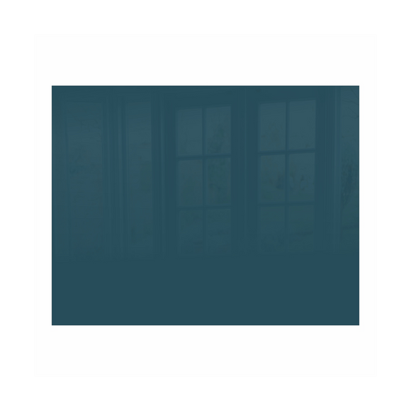 Image of Decorative Glass Wall Tile 898Mm X 700Mm Ocean Blue
