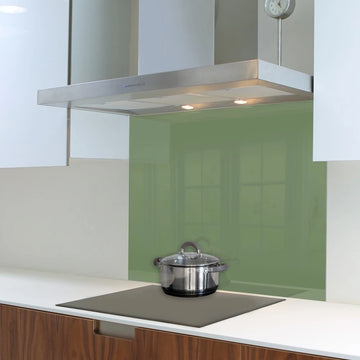 Parrot Decorative Glass Wall Tile 898mm X 700mm Reseda Green - image 01
