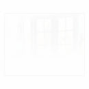 Parrot Decorative Glass Wall Tile 898mm X 700mm White Ral9010 - image 01