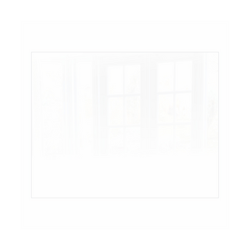 Image of Decorative Glass Wall Tile 898Mm X 700Mm White Ral9010