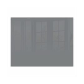 Image of Decorative Glass Wall Tile 898Mm X 700Mm Metallic Silver