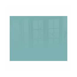 Image of Decorative Glass Wall Tile 898Mm X 700Mm Pastel Turquoise