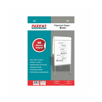 Image of Flipchart Paper Bond 30 Sheets 860*610Mm