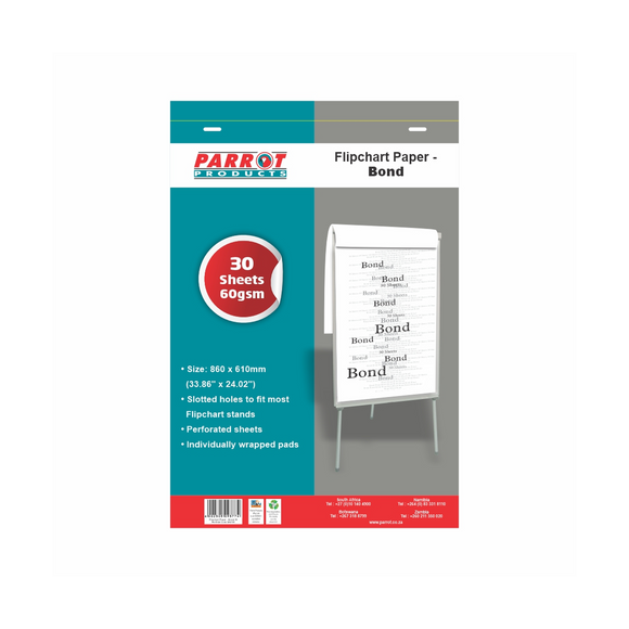 Image of Flipchart Paper Bond 30 Sheets 860*610Mm