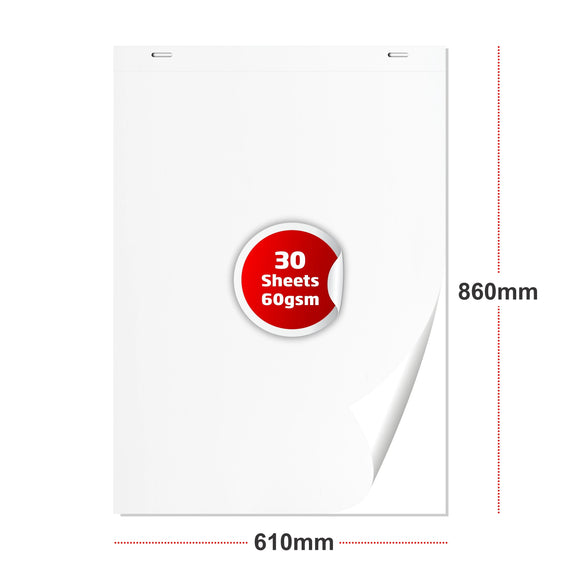 Parrot Flipchart Paper Bond 30 Sheets 860x610mm - image 02
