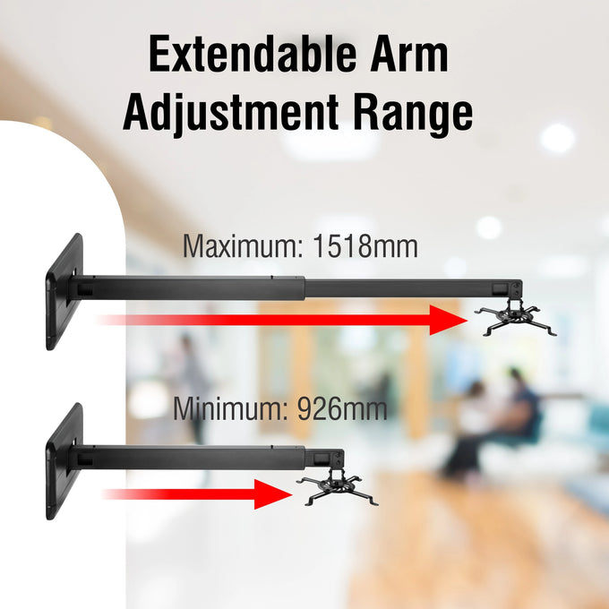 Parrot Wall Mount Bracket Projector Adjustable 926 - 1518mm - image 08