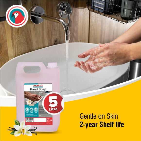 Parrot Antibacterial Hand Soap Vanilla 5L - image 03