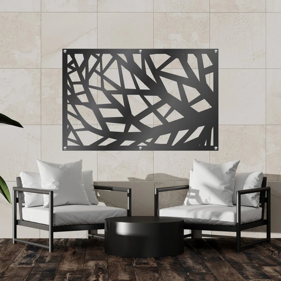 Parrot Wall Art Laser Cut 1500x1200 Abstract Leaf - image 03